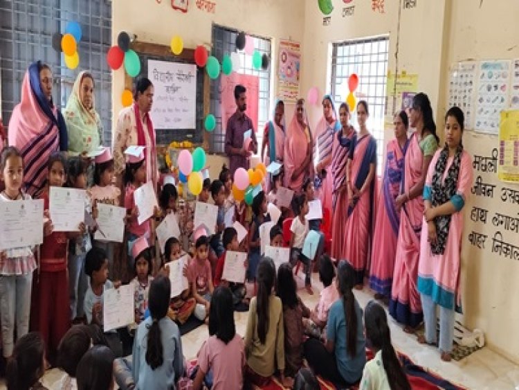 NEWS: चिताखेड़ा सेक्टर में आँगनवाड़ी बच्चो की विद्या आरम्भ सेरेमनी का भव्य आयोजन, रिपोर्ट आजाद मंसूरी  