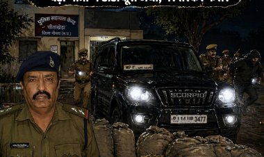 BIG BREAKING: नीमच में पुलिस ने जान जोखिम में डालकर तस्करों का किया पीछा—बड़ी मात्रा में डोडाचूरा जब्त, पर आरोपी यु फदया उठा हुआ फरार,राबड़िया–हरनावदा रोड पर हाई वोल्टेज चेज; स्कॉर्पियो पकड़ी, फर्जी नंबर प्लेट का खेल उजागर होने के संकेत,पढ़े ये खबर