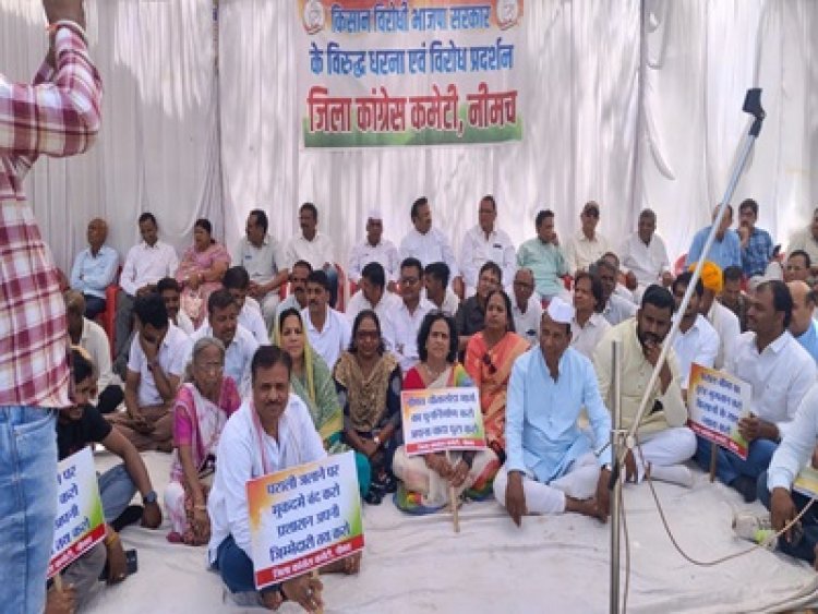 BIG NEWS: किसानों की बदहाली पर कांग्रेस का हल्ला बोल, नीमच से राज्यपाल तक पहुंचा ज्ञापन, समाधान नहीं हुआ तो दी उग्र आंदोलन की चेतावनी, पढ़े खबर