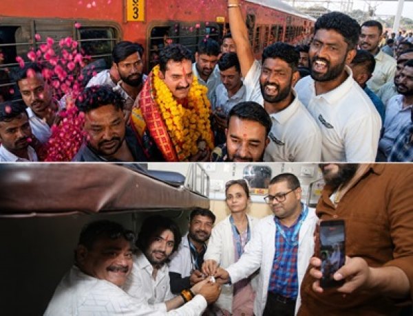 BIG NEWS: नीमच बना ‘श्याममय’! हजारों भक्तों का सैलाब, ढोल-नगाड़ों और जयकारों के बीच गूंजा स्टेशन, विधायक गोलू शुक्ला की 5वीं विशाल खाटू श्याम यात्रा का भव्य स्वागत, पढ़े पवन राव शिंदे की ये खबर