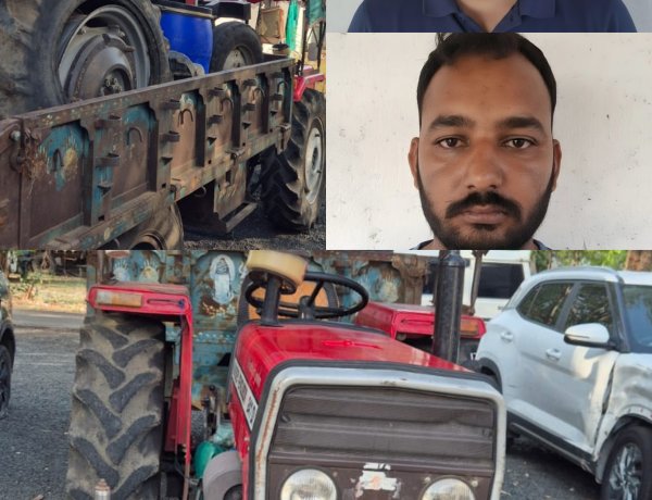 BREAKING NEWS: पुलिस को चकमा देने के लिए अपनाया ऐसा खतरनाक तरीका, ट्रैक्टर के टायरों को ही बना दिया तिजोरी... खोलते ही निकली अफीम और डोडाचूरा की बड़ी खेप, दो आरोपी गिरफ्तार, पढ़े खबर