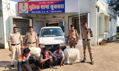 BIG NEWS: सुवासरा पुलिस की डोडाचूरा तस्करों पर बड़ी कार्रवाई, 62 किलो 900 ग्राम अवैध डोडाचूरा जब्त, पढ़े खबर